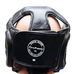 Шлем боксерский для тренировок FirePower FPHG3 кожа черный