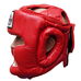 Шолом боксерський для тренувань FirePower шкірзам (FPHGA3, червоний)