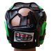Шлем тренировочный с защитой подбородка Fire Power (FPHGA5-LM, Лайм)
