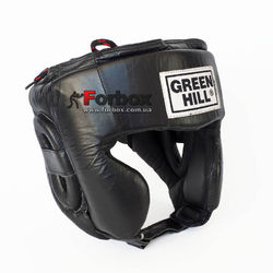 Шлем Club Green Hill кожаный (HGC-4019, черный)