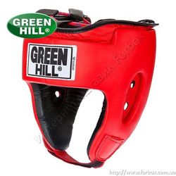 Шлем турнирный Green Hill Special кожзам (HGS-4025, красный)