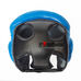 Шлем тренировочный закрытый Lev sport кожа (1305-bl, синий)