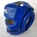 Шлем тренировочный REYVEL кожа (0084-bl, синий)