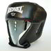Шлем REYVEL для соревнований с закрытым верхом из натуральной кожи (0115-bk, черный)