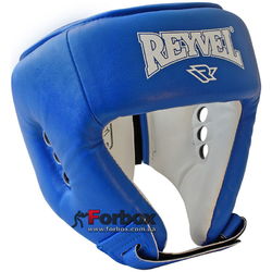 Шолом боксерський вид 2 REYVEL вініл (0121-bl, синій)