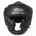 Шлем закрытый тренировочный Sportko FULL FACE (ОД3-BK, черный)