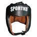Шолом боксерський Sportko шкіра (шк, чорний)