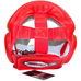 Тренировочный шлем Twins кожа (HGL-6, красный)