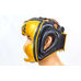 Шлем боксерский с полной защитой кожаный Twins (HGL3-TW4G-BK, золотой-черный)