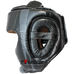 Шлем тренировочный Venum кожаный с полной защитой (BO-5239-BK, черно-серый)