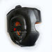 Шлем тренировочный Venum кожаный с полной защитой (BO-5239, черный)