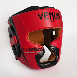 Шолом Venum з повним захистом Flex (BO-5339-R, червоний)