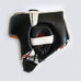 Шлем боксерский Venum с открытым подбородком из натуральной кожи (BO-6629-BKW, черно-белый)
