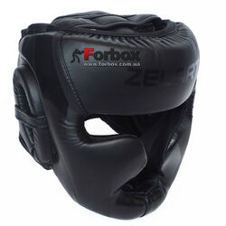 Шлем боксерский с полной защитой Zelart Challenager (BO-7041-BK, черный)