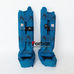 Захист гомілки і стопи Arawaza для карате (BO-7249-BL-repl, синя)