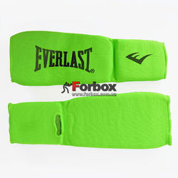 Защита голени и стопы чулочного типа Everlast тканевая (MA-8136-G, зеленая)