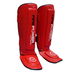 Защита ног голени и стопы FirePower кожзам (FPSGA1, красная)