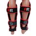 Защита голени и стопы FirePower Black/Red (FPSGA8-BK-R, Черный)