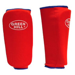 Захист гомілки Green Hill із тканини (SPC-6210, червоний)