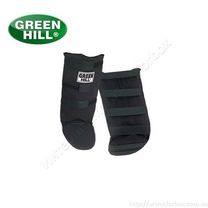 Защита голени и стопы Green Hill тканевая (SIP-6136, черная)