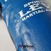 Захист гомілки Lev Sport із шкірзамінника (SGALLV, синій)