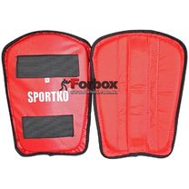 Защита голени Sportko (332, красная)