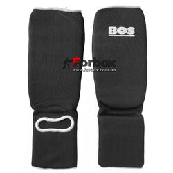 Защита голени и стопы Bos тканевая носок (VL-8455-BK, черная)