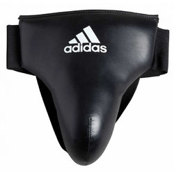 Защита паха мужская Adidas (ADIBP05, черная)