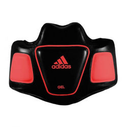 Тренерський жилет для постановки ударів Adidas GEL (ADISBP01-bkrd, чорно-червоний)