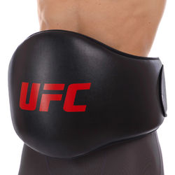 Пояс тренера PU UFC PRO (UHK-75076, черный)