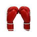 Боксерские перчатки кожаные Competition THOR (500-01-Leath-RD-WH, Красный)