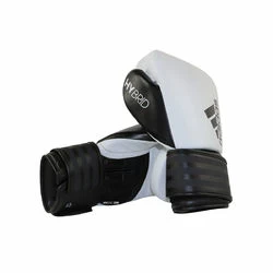 Рукавиці для боксу Hybrid 200 Adidas ADIH200 чорно-білі