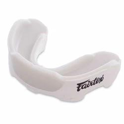 Капа боксерська одностороння (одночелюстная) FAIRTEX MG3 (MG3, Білий)