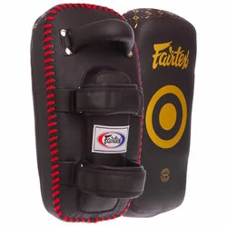 Маківара тай-пед з PU (2шт) FAIRTEX р-р 37х21х9см (KPLC5, чорний)