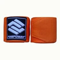 Бинти боксерські еластичні Firepower 3м (FPHW5-OR, Помаранчеві)