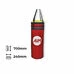 Боксерський мешок AiM WIZARD из ПВХ, 70х24 см, 10 кг (10-207-1-2-RD, красный)