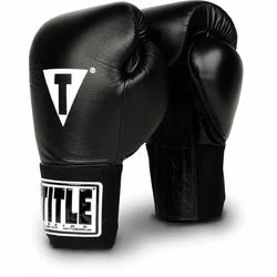 Боксерські рукавиці TITLE Professional Elastic Training чорні
