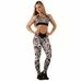 Леггинсы спортивные Berserk Sport AFRICAN TATOO (L8674B, Черно-белый)