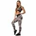 Леггинсы спортивные Berserk Sport AFRICAN TATOO (L8674B, Черно-белый)