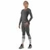 Леггинсы спортивные Berserk Sport GREATNESS melange/yellow (L6119MW, Серый)