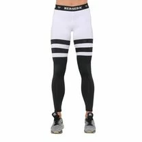Легінси спортивні Berserk Sport INTENSITY black/white (L7117BW, Білий)