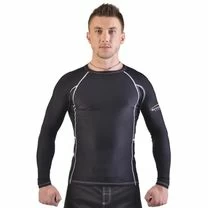 Рашгард Berserk Sport MMA LEGACY LONG SLEEVE black/white (RS7870B, Чорно-білий)