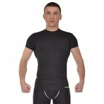 Компресійна футболка Berserk Sport MARTIAL FIT black (FC0011B, Чорний)