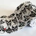Бинты боксерские Zelart Skull эластичные (4456R-118, бело-черные)