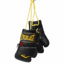 Сувенірні рукавиці Everlast на шнурках для авто (1381, чорні)