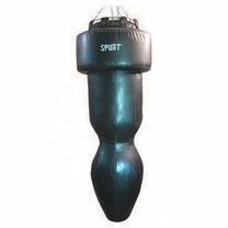 Мішок боксерський Аперкотний Силует ПВХ 950 гм2 SPURT 150х40, 75кг (SP-001, чорний)