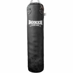 Боксерський мішок Classic Boxer 1.2м 29кг з кірзи (1002-02, чорний)