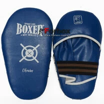 Лапи боксерські Boxer вініл 1мм пенопоролон (2008-N1BL, сині)
