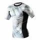 Рашгард Peresvit Immortal Silver с коротким рукавом Snowstorm