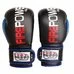Перчатки боксерские FirePower Black/Blue (FPBGA9-BK-BL, Черно-синий)